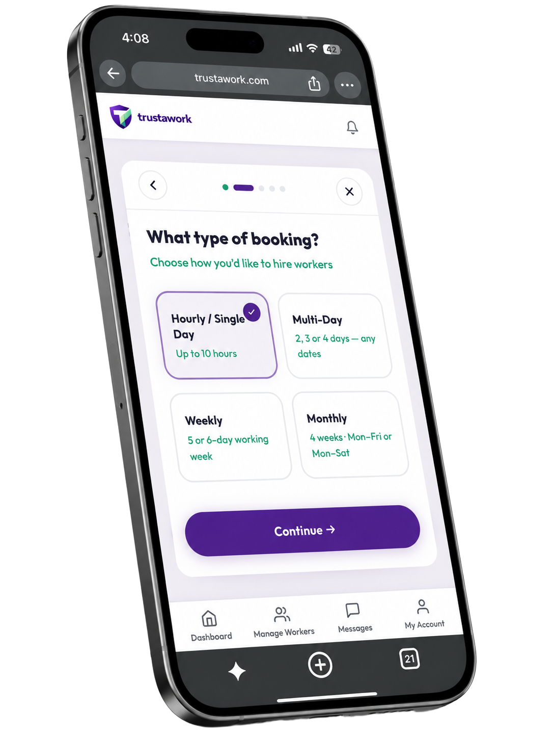 Booking Type