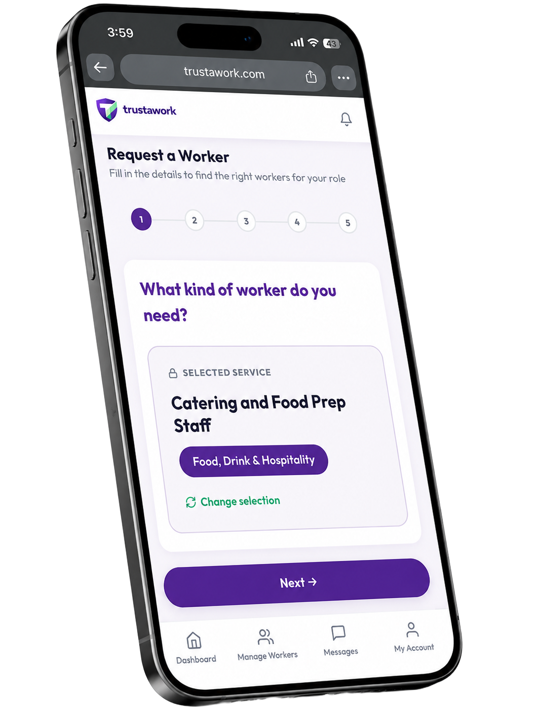 Request a Worker